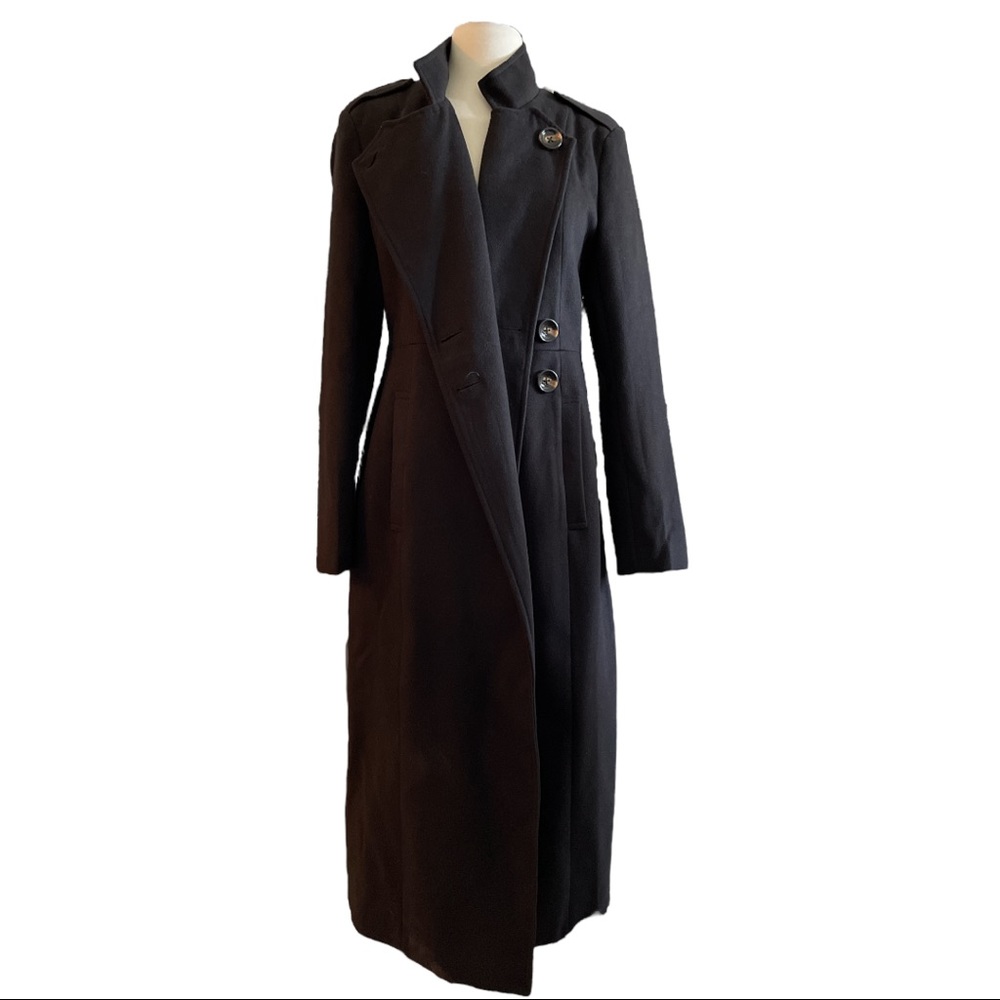 Justfab Full Length Medium Heavy Weight Coat Small